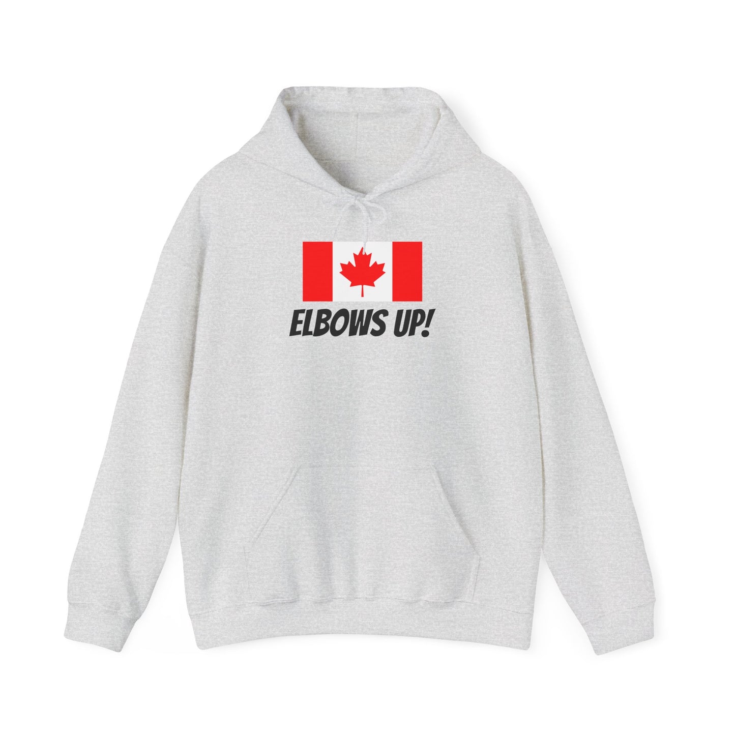 Canada Elbows Up Hoodie - Unisex Heavy Blend™ Sweatshirt