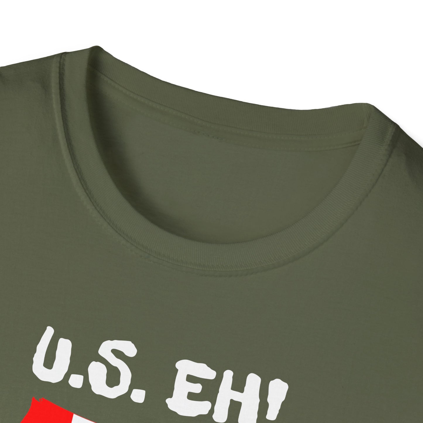 U.S. Eh! 11th Province Unisex Softstyle T-Shirt - Fun Canada USA Graphic Tee