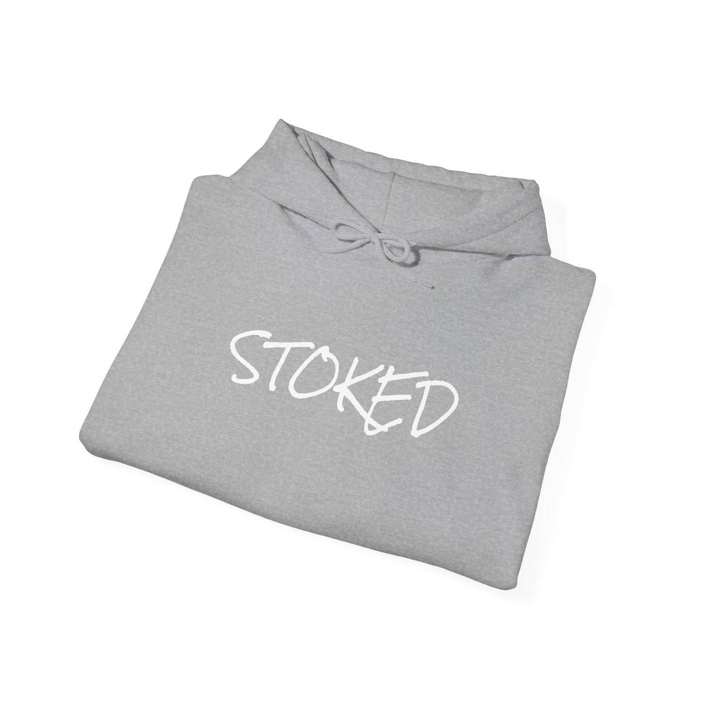 Stoked Unisex Heavy Blend™ Hoodie - Perfect for Chill Days and Celebrations