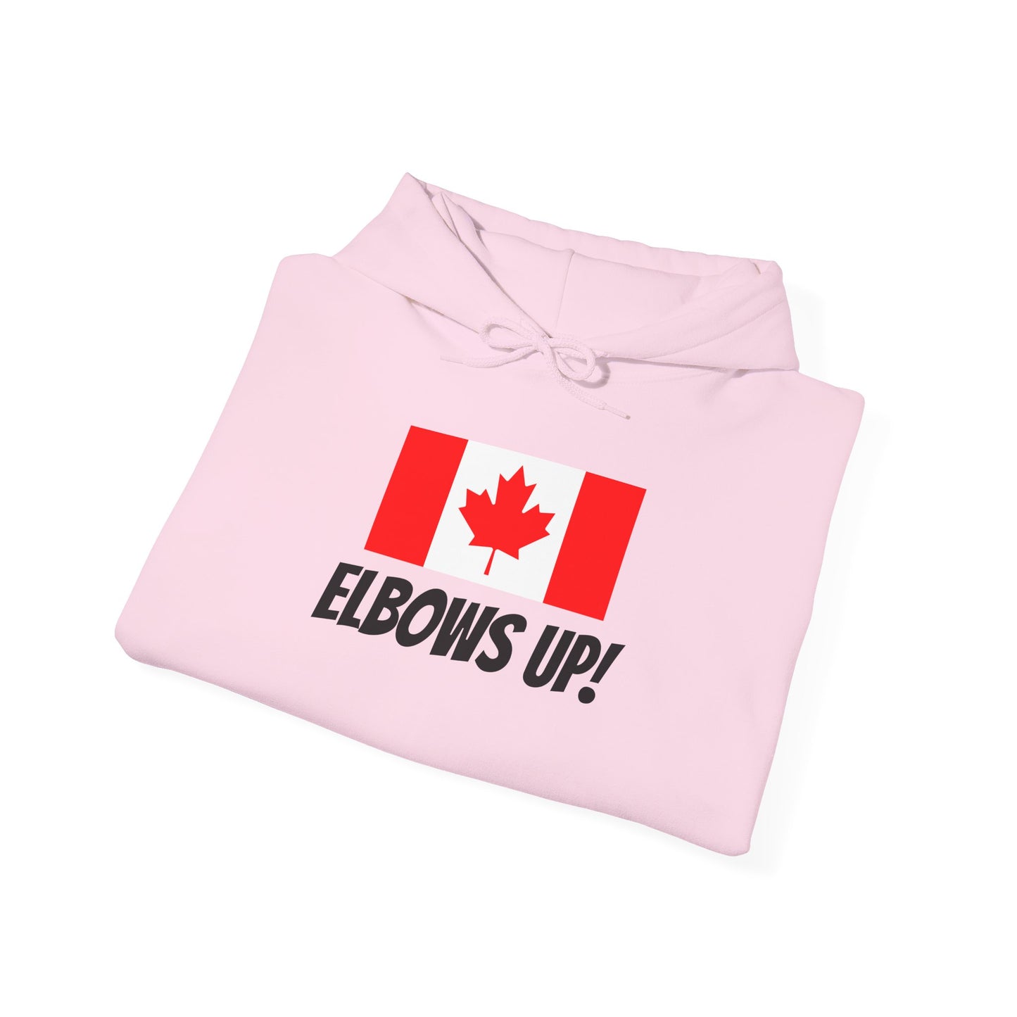 Canada Elbows Up Hoodie - Unisex Heavy Blend™ Sweatshirt