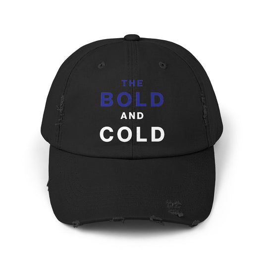 The Bold and Cold - Unisex Distressed Cap Vintage Style Hat