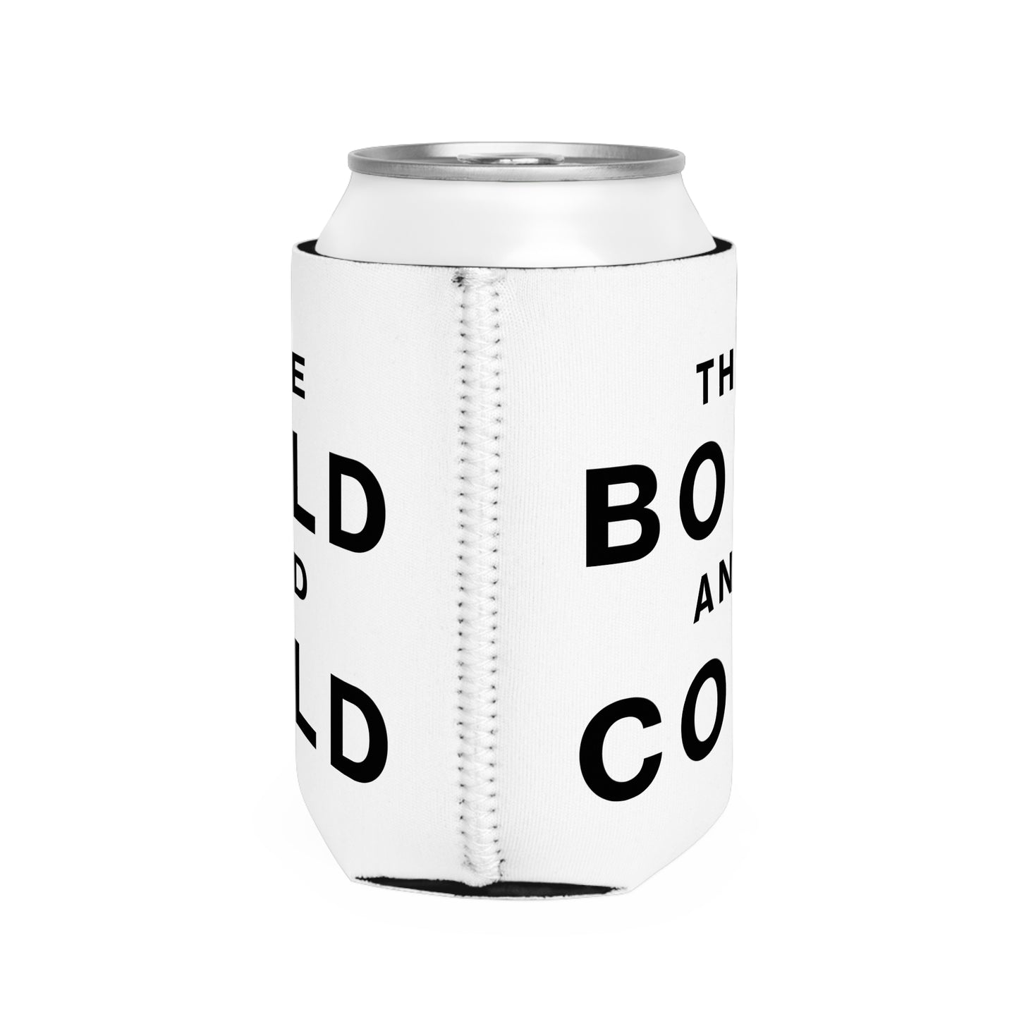 The Bold and Cold - Can Cooler Sleeve - Insulated Beverage Holder for Parties, BBQs & Events