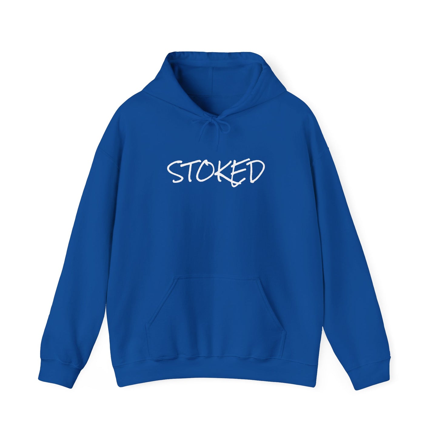 Stoked Unisex Heavy Blend™ Hoodie - Perfect for Chill Days and Celebrations