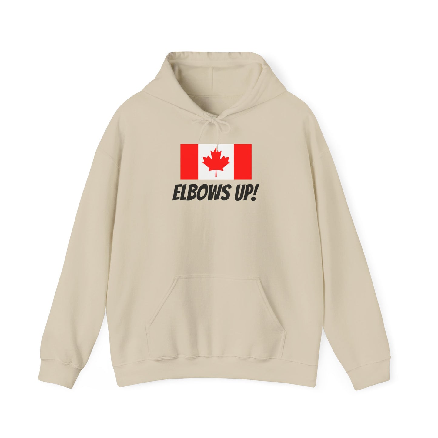 Canada Elbows Up Hoodie - Unisex Heavy Blend™ Sweatshirt