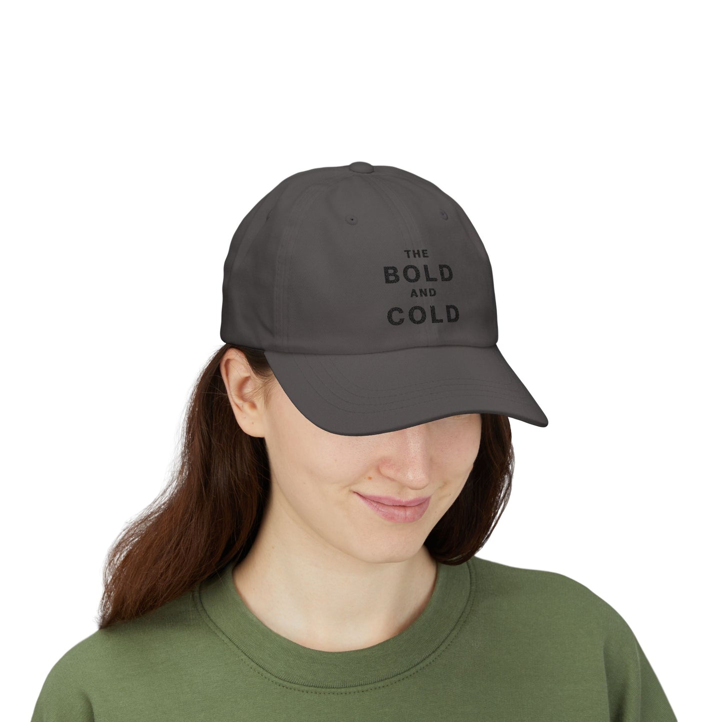 The Bold and Cold Classic Dad Cap - Stylish White Adjustable Hat