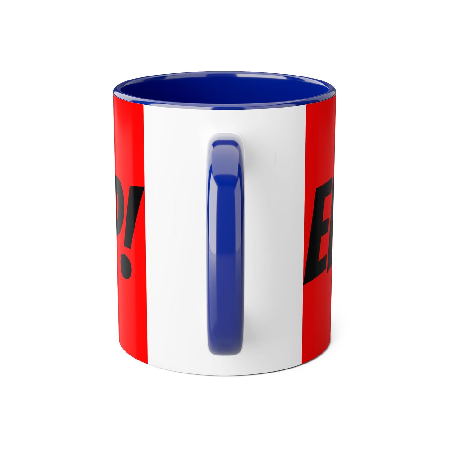 Elbows Up! - Canadian Pride Accent Mug 11oz