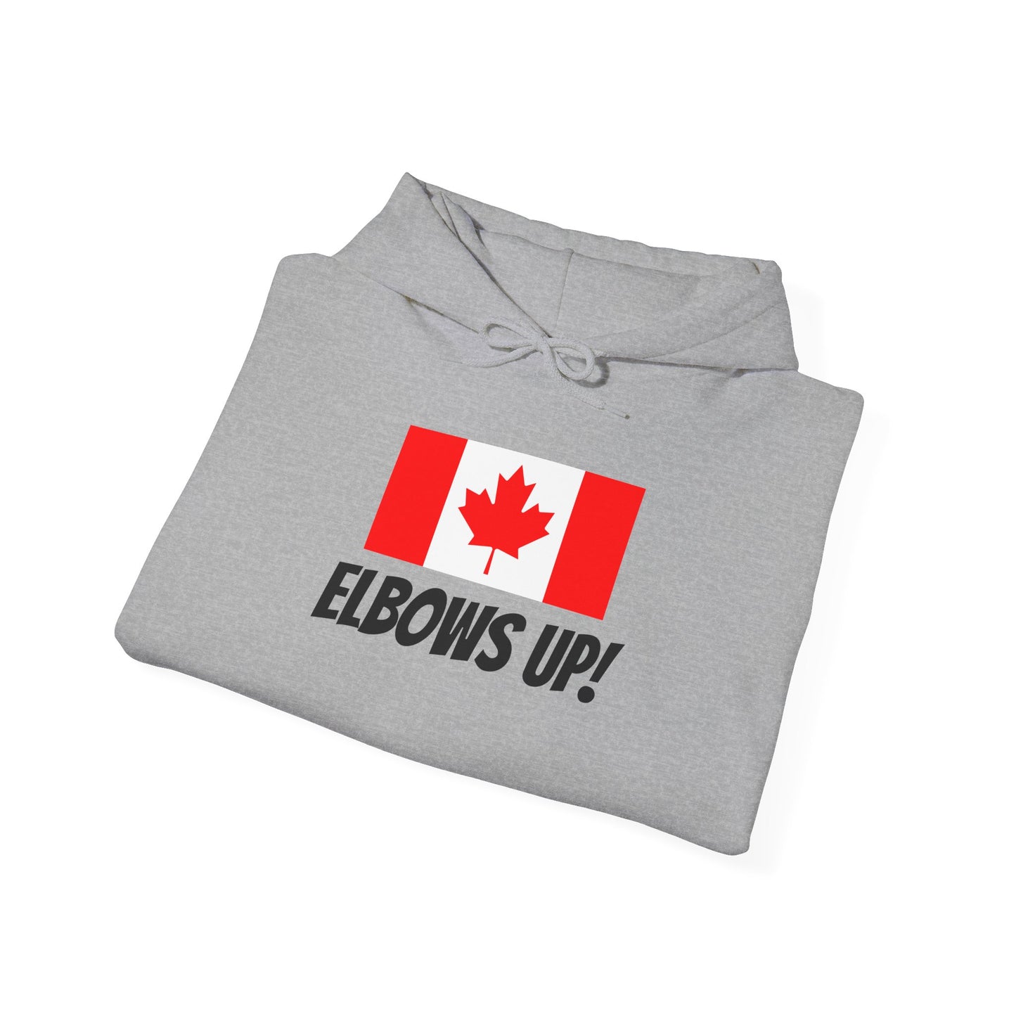 Canada Elbows Up Hoodie - Unisex Heavy Blend™ Sweatshirt