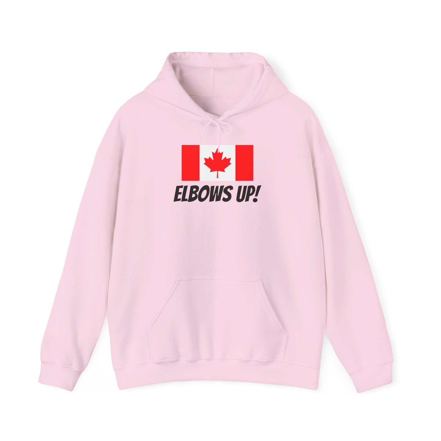 Canada Elbows Up Hoodie - Unisex Heavy Blend™ Sweatshirt