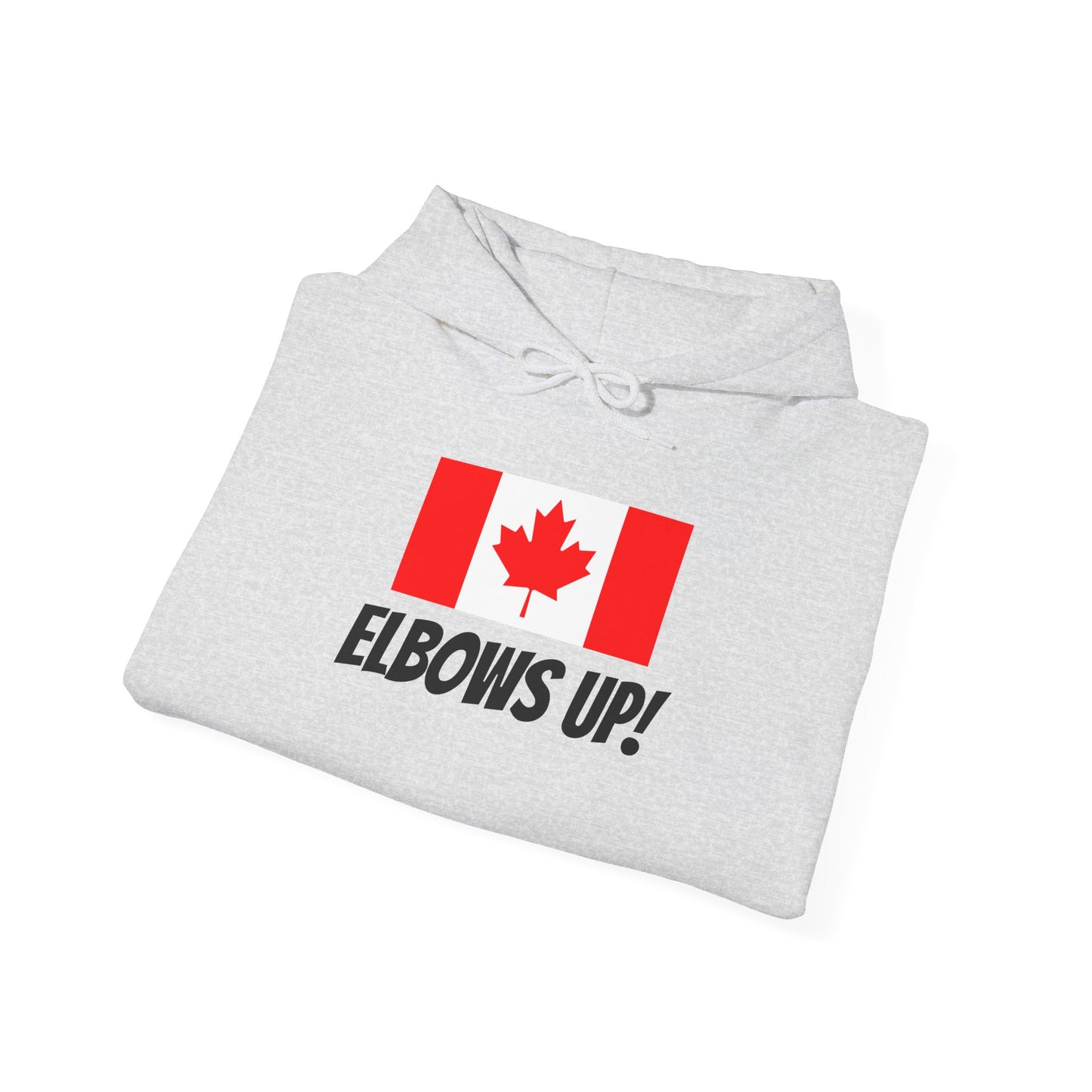 Canada Elbows Up Hoodie - Unisex Heavy Blend™ Sweatshirt