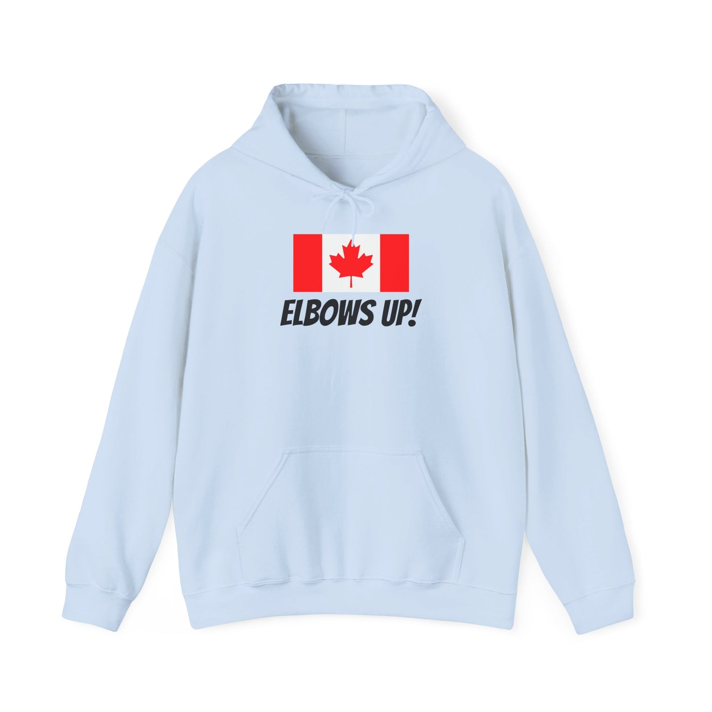 Canada Elbows Up Hoodie - Unisex Heavy Blend™ Sweatshirt