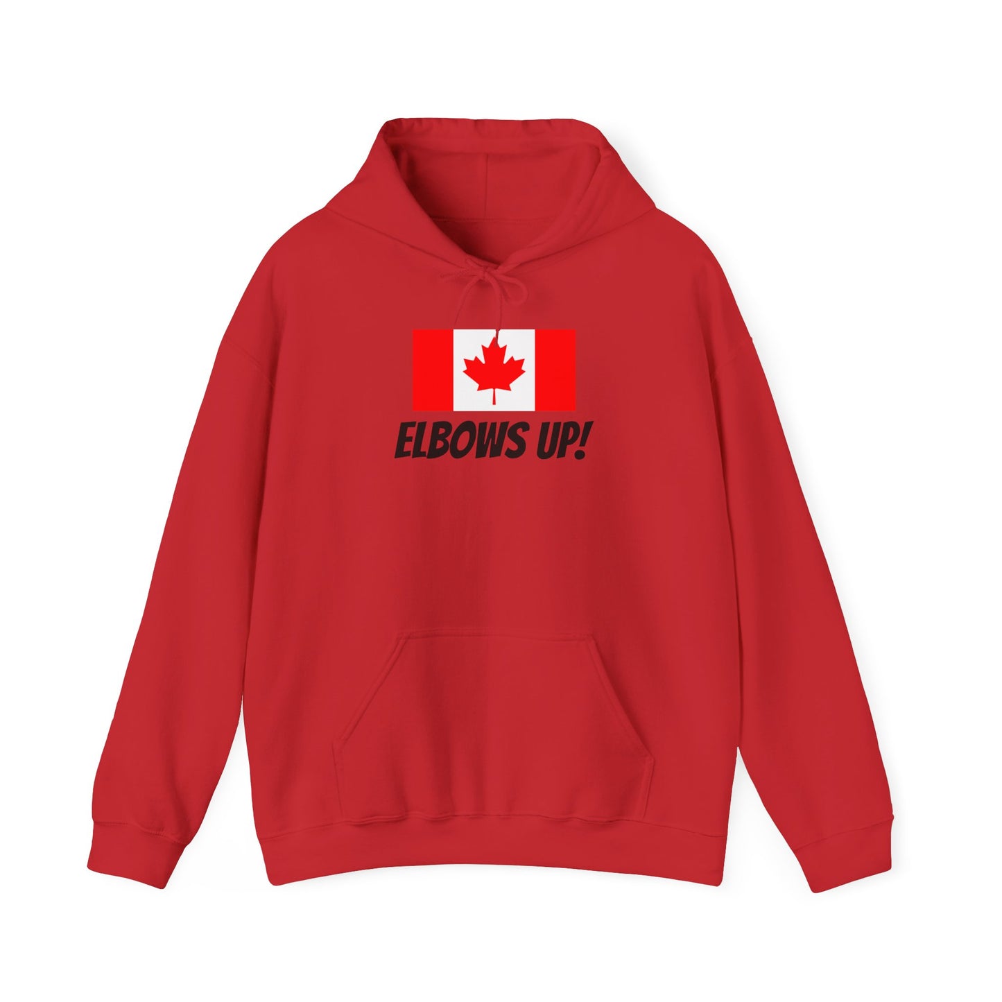 Canada Elbows Up Hoodie - Unisex Heavy Blend™ Sweatshirt