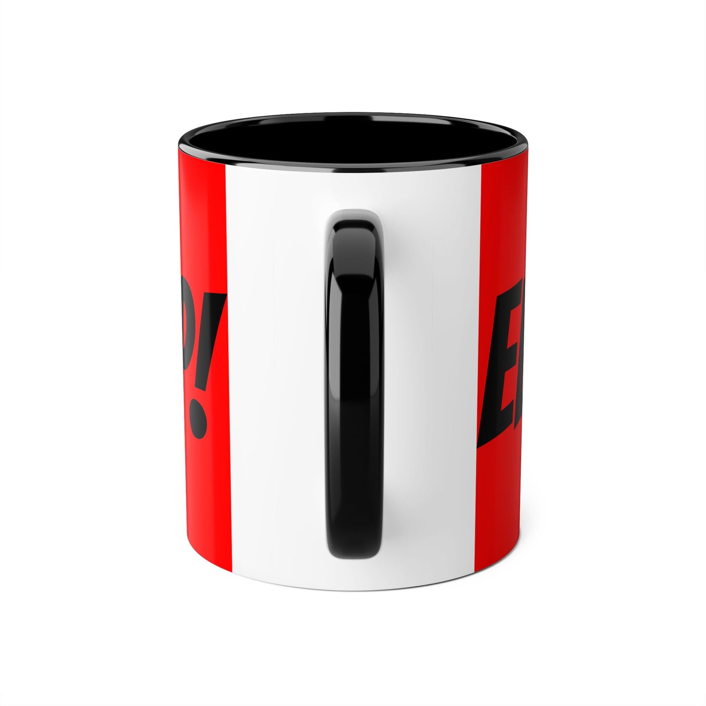 Elbows Up! - Canadian Pride Accent Mug 11oz