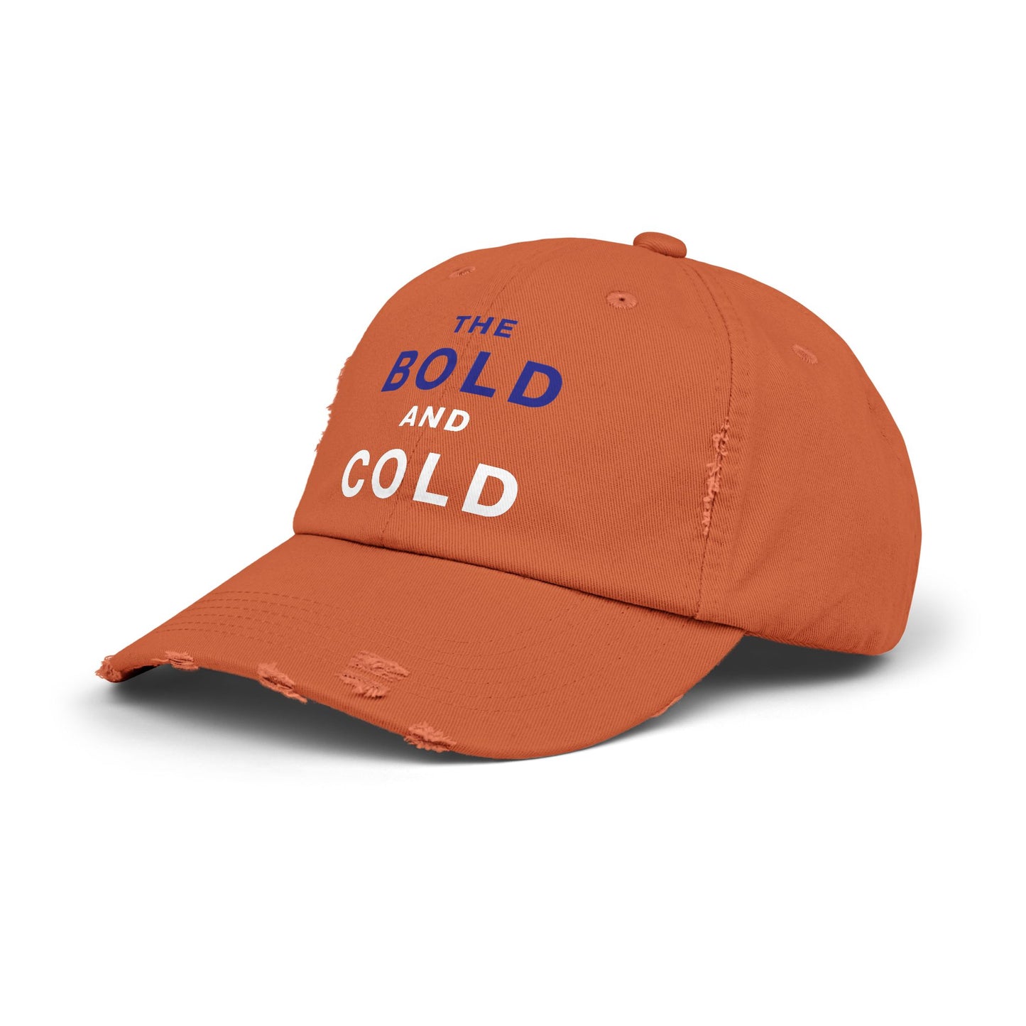 The Bold and Cold - Unisex Distressed Cap Vintage Style Hat