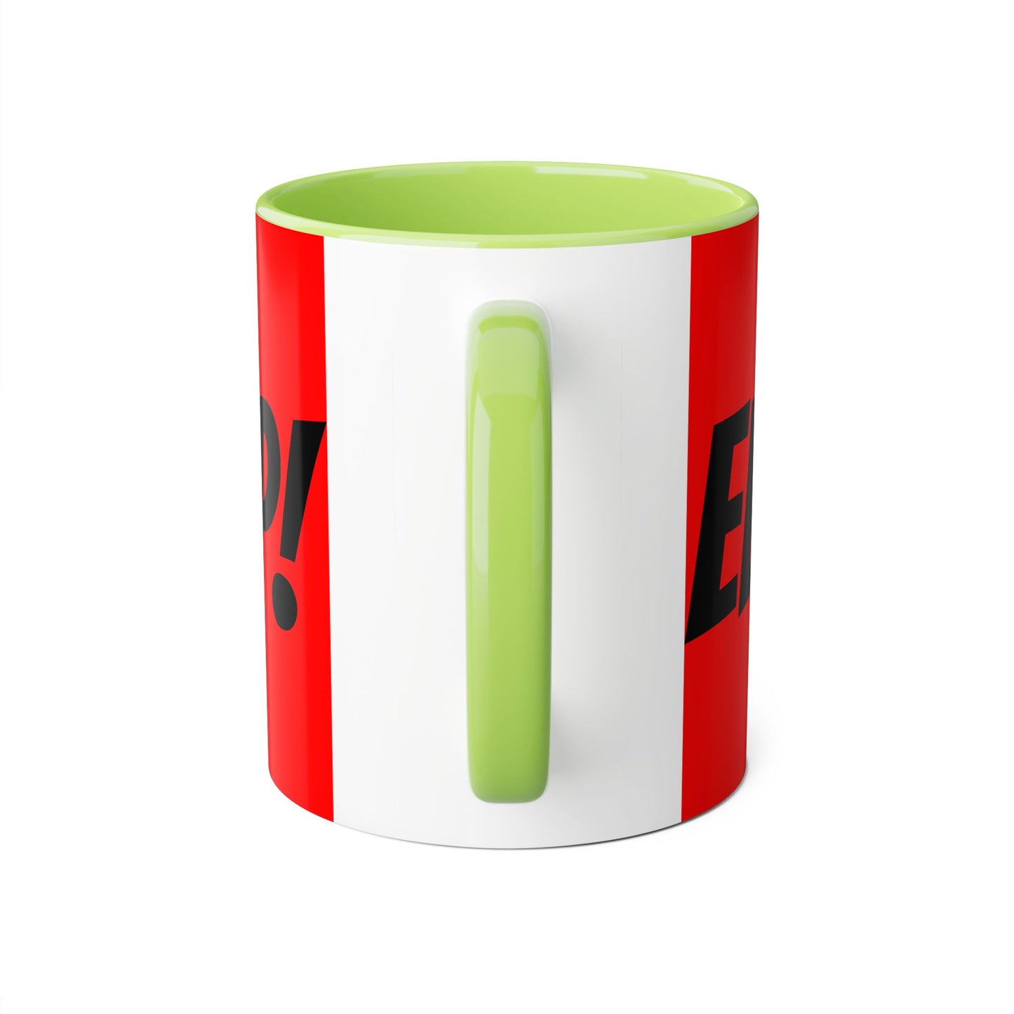 Elbows Up! - Canadian Pride Accent Mug 11oz