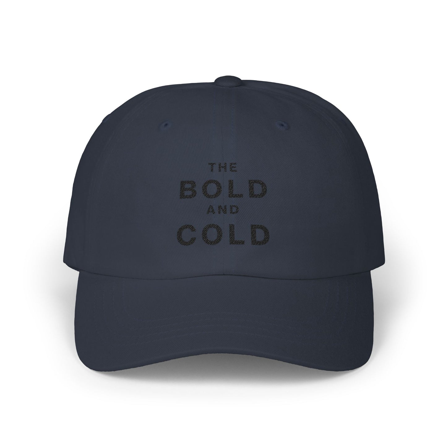 The Bold and Cold Classic Dad Cap - Stylish White Adjustable Hat