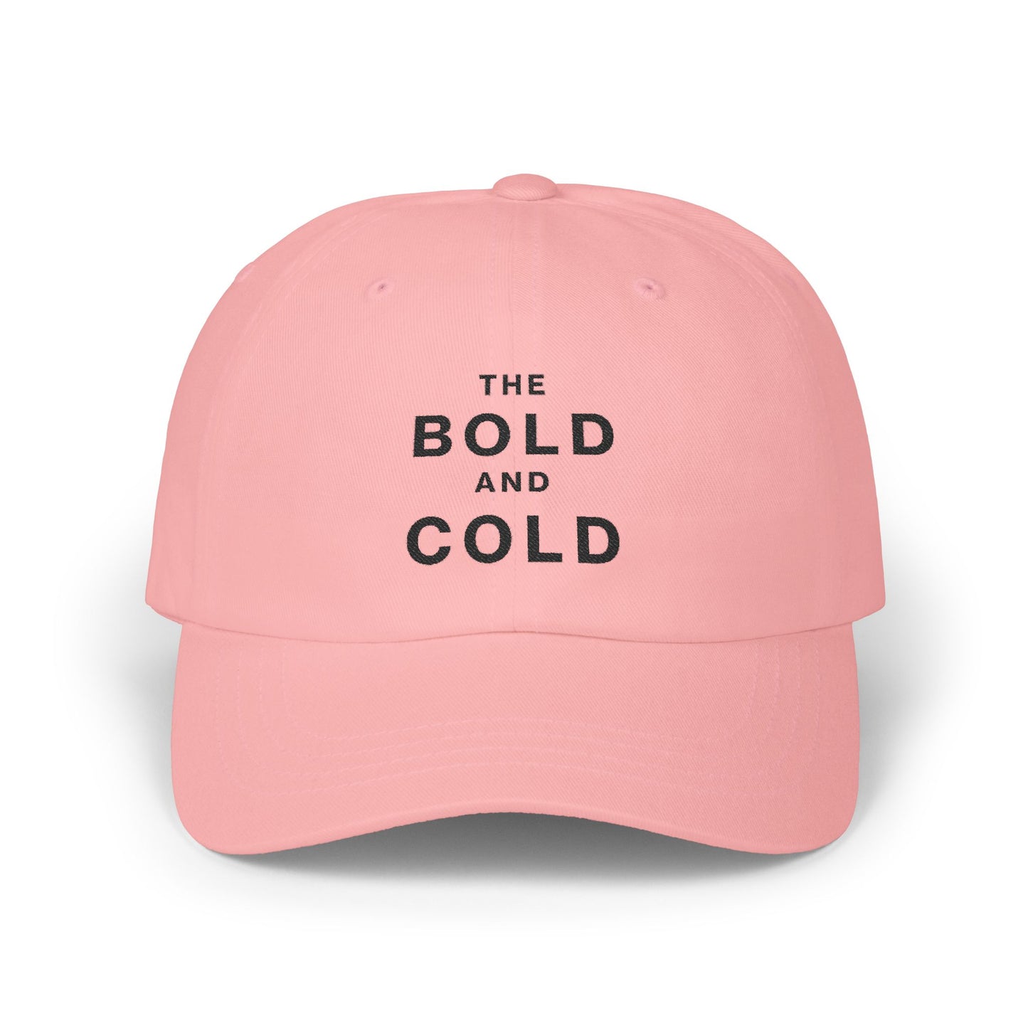 The Bold and Cold Classic Dad Cap - Stylish White Adjustable Hat